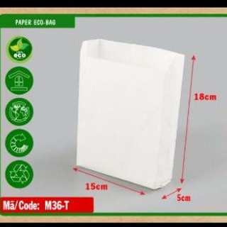 Combo 500 túi giấy đựng hamberger, gà chiên