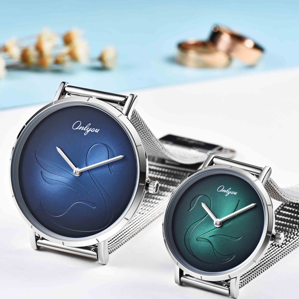 Đồng hồ Onlyou Nam 328021GA Dây Lưới 40mm