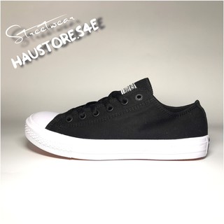 Giày CV Chuck 2 Đen Thấp Cổ full Box,tag tặng tất hàn quốc |Ảnh thật,vidieo thật - Freeship|