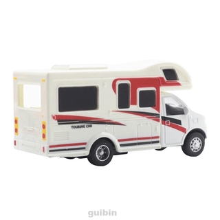 1:24 Recreational Mini Fashion Alloy Simulation Kid Toy Luxury Motorhome Beginners Car Model