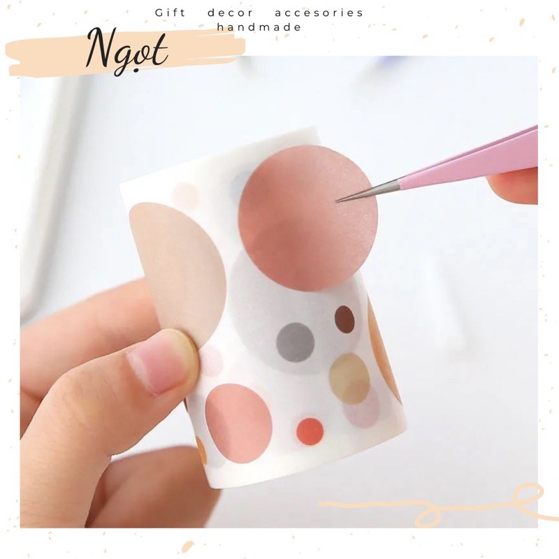 Nhíp Gắp Sticker Tone Maccaron
