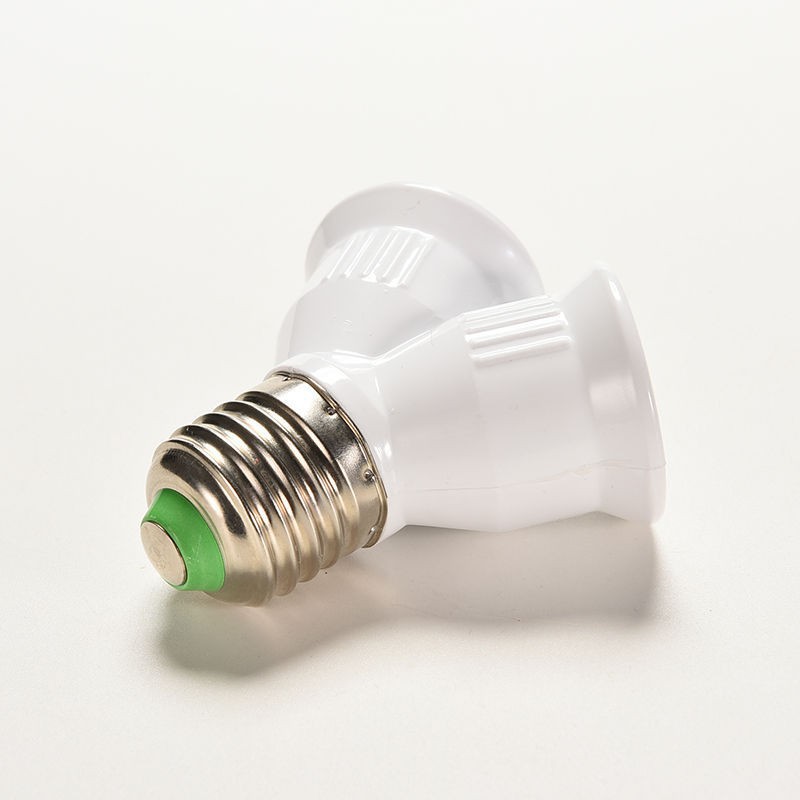 Đuôi Đèn LED E27 Chuyển Đổi Từ 1 Sang 2 Đuôi Đèn