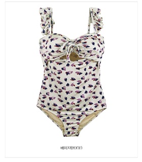 Bikini hoa nhí hồng (ảnh thật)