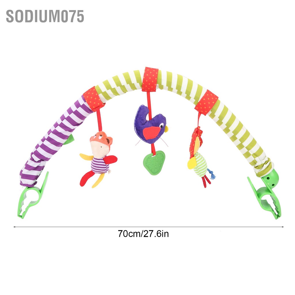Có thể bán buôn Giường cho trẻ sơ sinh Nôi treo Xe lắc Động vật đáng yêu đẩy em Treo đồ chơi Phụ kiện Sodium075 Hàng giao ngay