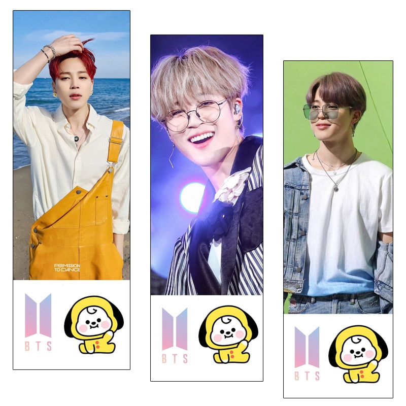 Set 3 Bookmark BTS Kẹp Đánh Dấu Trang