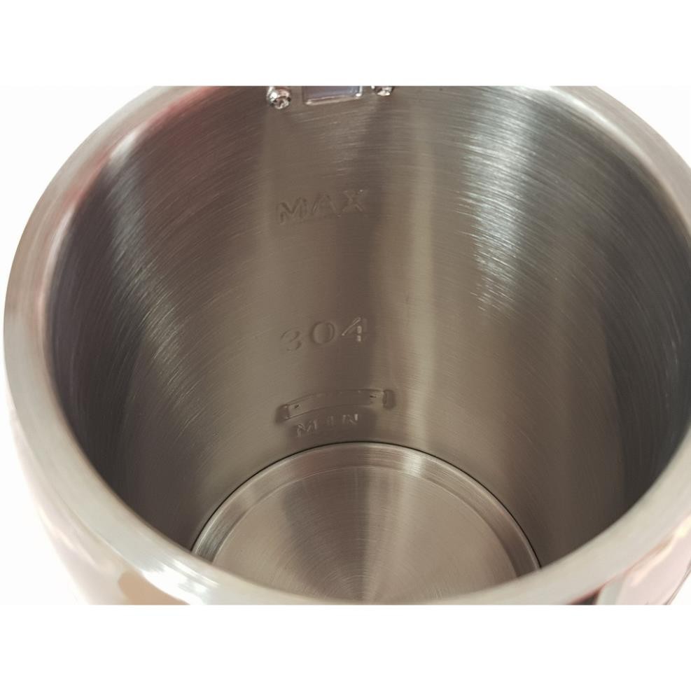 Ấm đun siêu tốc 2 lớp Inox 304 Osako OSA-200 2 lit cách điện, cách nhiệt, siêu bền