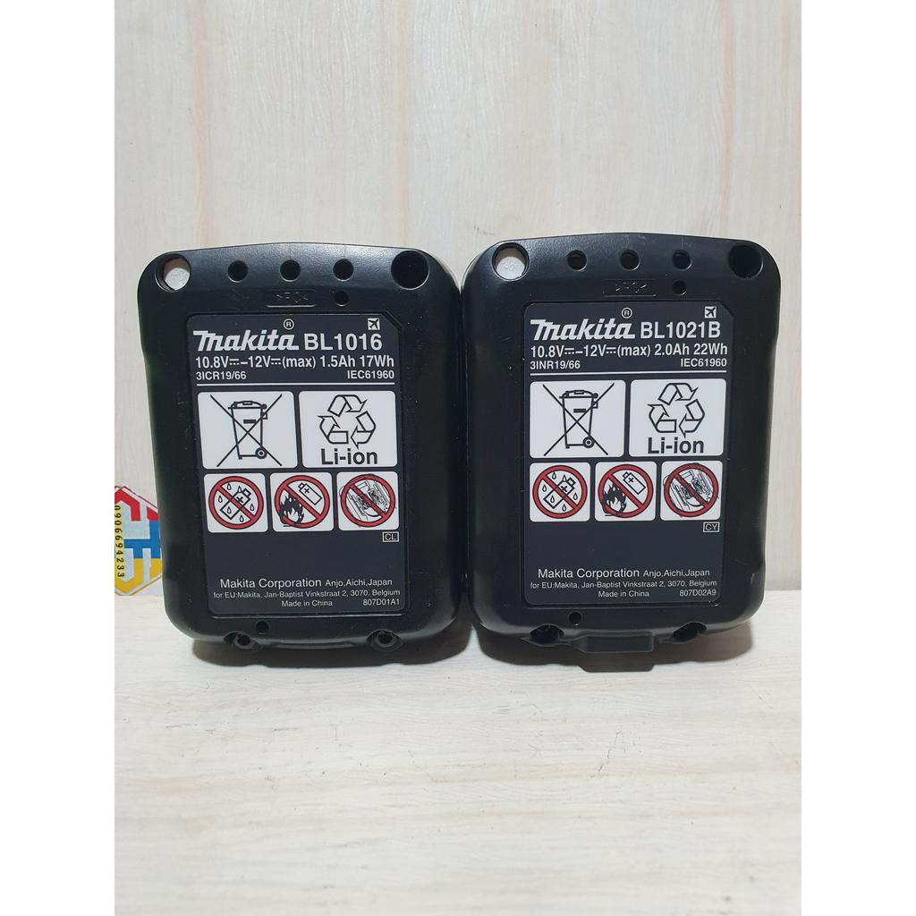 Pin Makita Lithium-ion 12V Max-1.5Ah,2Ah