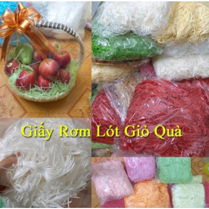 #GIẤY RƠM, GIẤY VỤN CẮT SỢI LÓT QUÀ GIÁ RẺ ( 1kg )