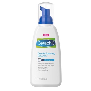 Sữa rửa mặt tạo bọt cho mọi loại da Cetaphil Gentle Foaming Cleanser 236ml