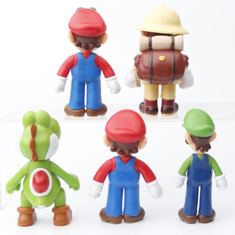 Có sẵn  Set 5 Mô Hình Super Mario 9.5-10cm