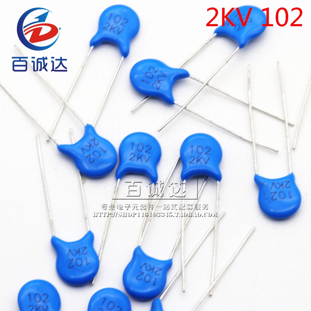 Set 200 Tụ Điện Gốm 1nf 102 2kv 1000pf 2000v Chuyên Dụng