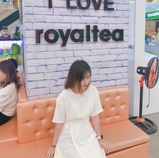 Min min dress- trắng và caro