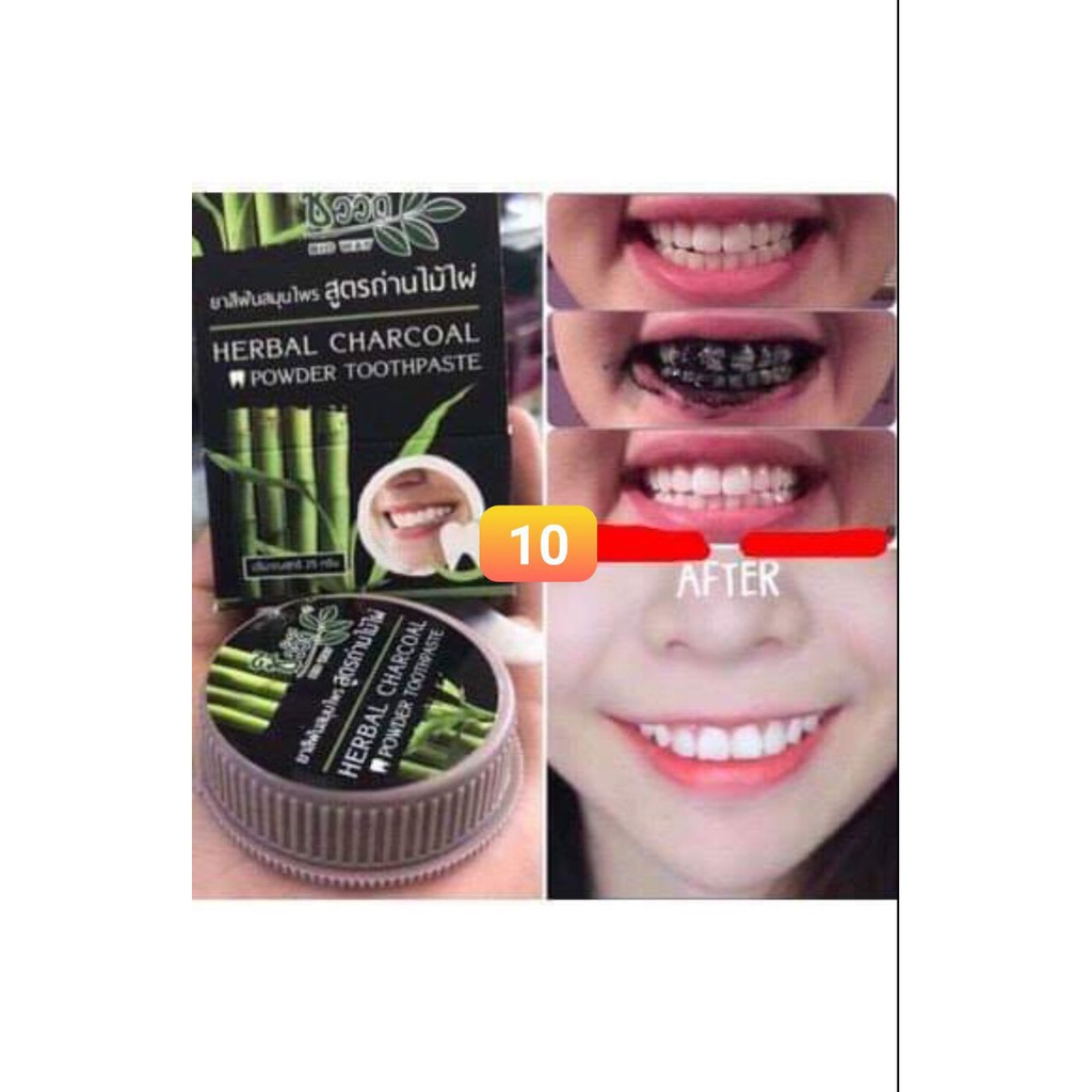 Kem tẩy cao răng than tre Thái Lan