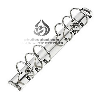 KHÓA CÒNG BÌA SỔ TAY A6 6 KHOEN (DÀI 17.1 CM, KHOEN 2CM)