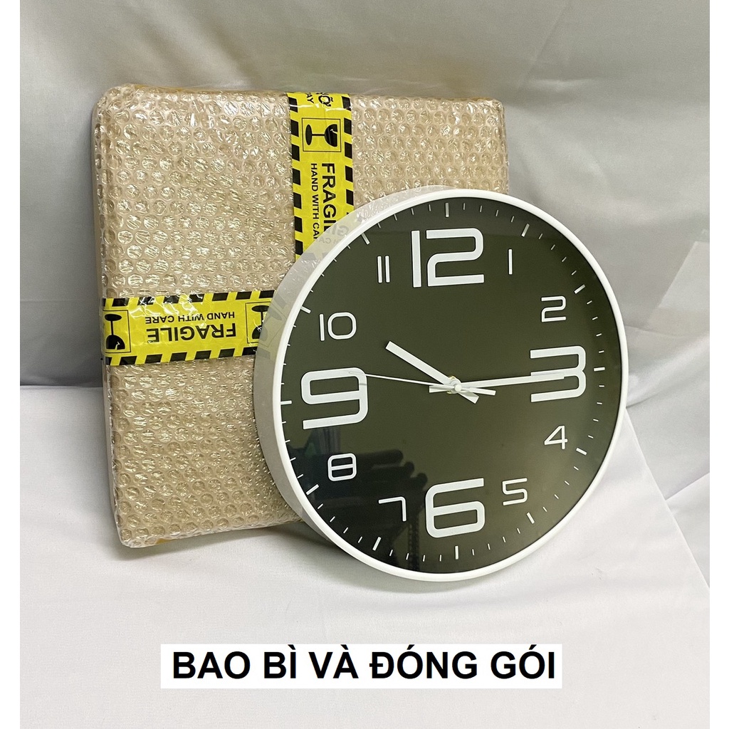 Đồng Hồ Treo Tường Kim Trôi Trang Trí Siêu Bền
