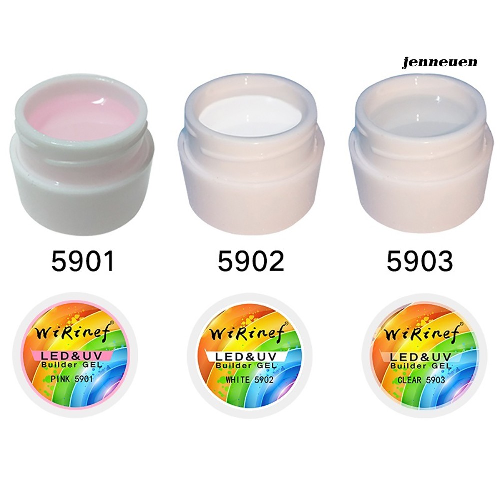 Set 1/ 3 Gel Đắp Móng Uv Led Lâu Trôi Tiện Lợi