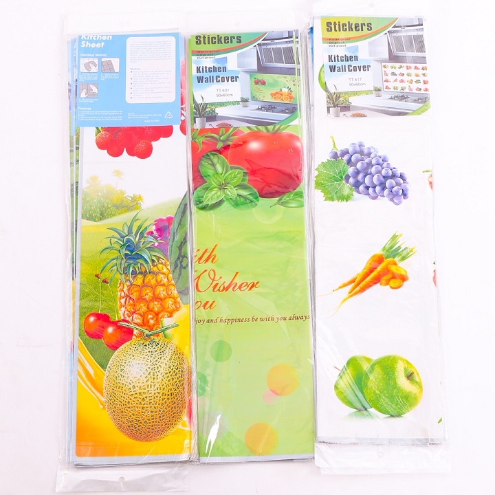 Giấy Dán Bếp Tráng Nhôm Chịu Nhiệt Chống Dầu Mỡ Khổ 45 x 75 cm | BigBuy360 - bigbuy360.vn