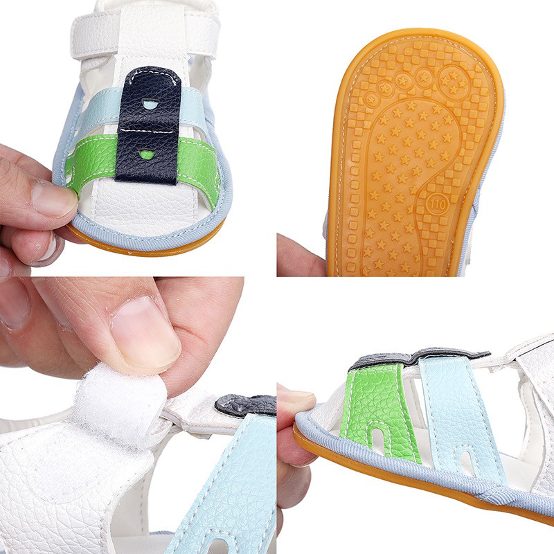 [Hàng cao cấp]Giày sandal tập đi cho bé đế cao su mềm mại chống trơn trượt cho bé| Giày tập đi cho bé