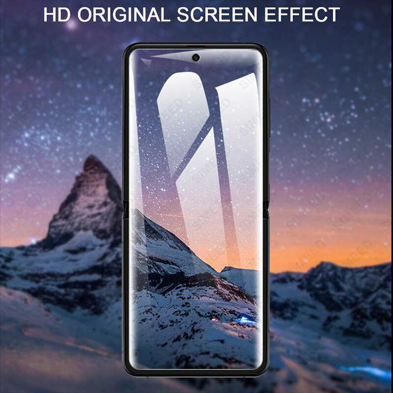 Ốp Điện Thoại Mềm Trong Suốt Bảo Vệ Mặt Trước Sau 3 Trong 1 Cho Samsung Galaxy Z Flip 3 5g Z Flip3