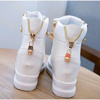 Giầy Boot Nữ Đế Độn