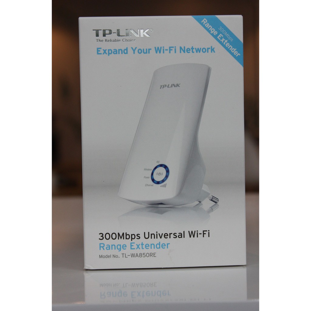 Bộ Kích Sóng Wifi Repeater 300Mbps TP-Link TL-WA850RE - Hàng Chính Hãng