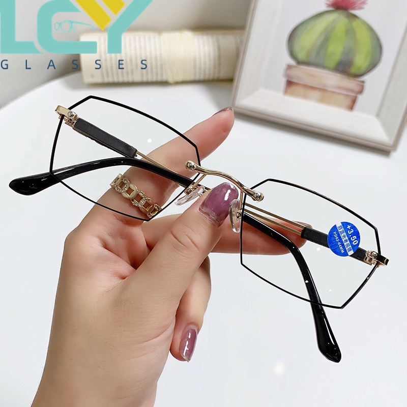 Mắt Kính Đọc Sách Không Gọng Chống Ánh Sáng Xanh Dương 3308