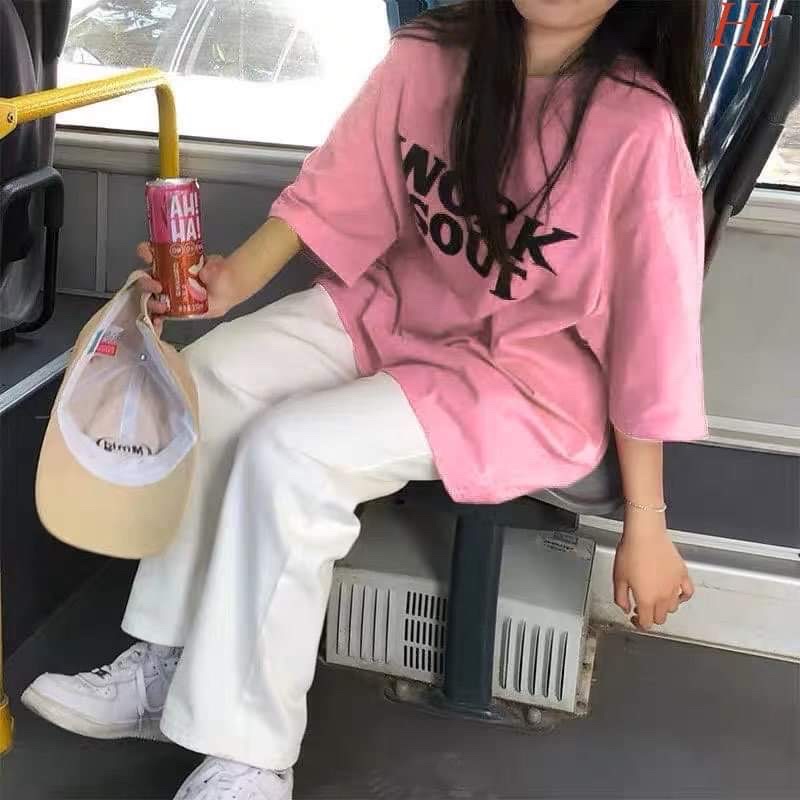 Bộ áo work +quần xuông trắng HT12