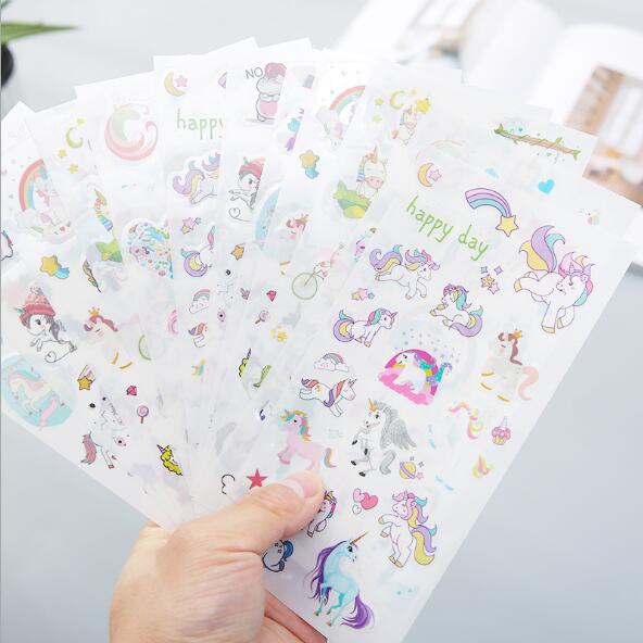 1k Deal hot  STICKER DÁN HÀN QUỐC SIÊU CUTE NHIỀU MẪU 1 TẤM