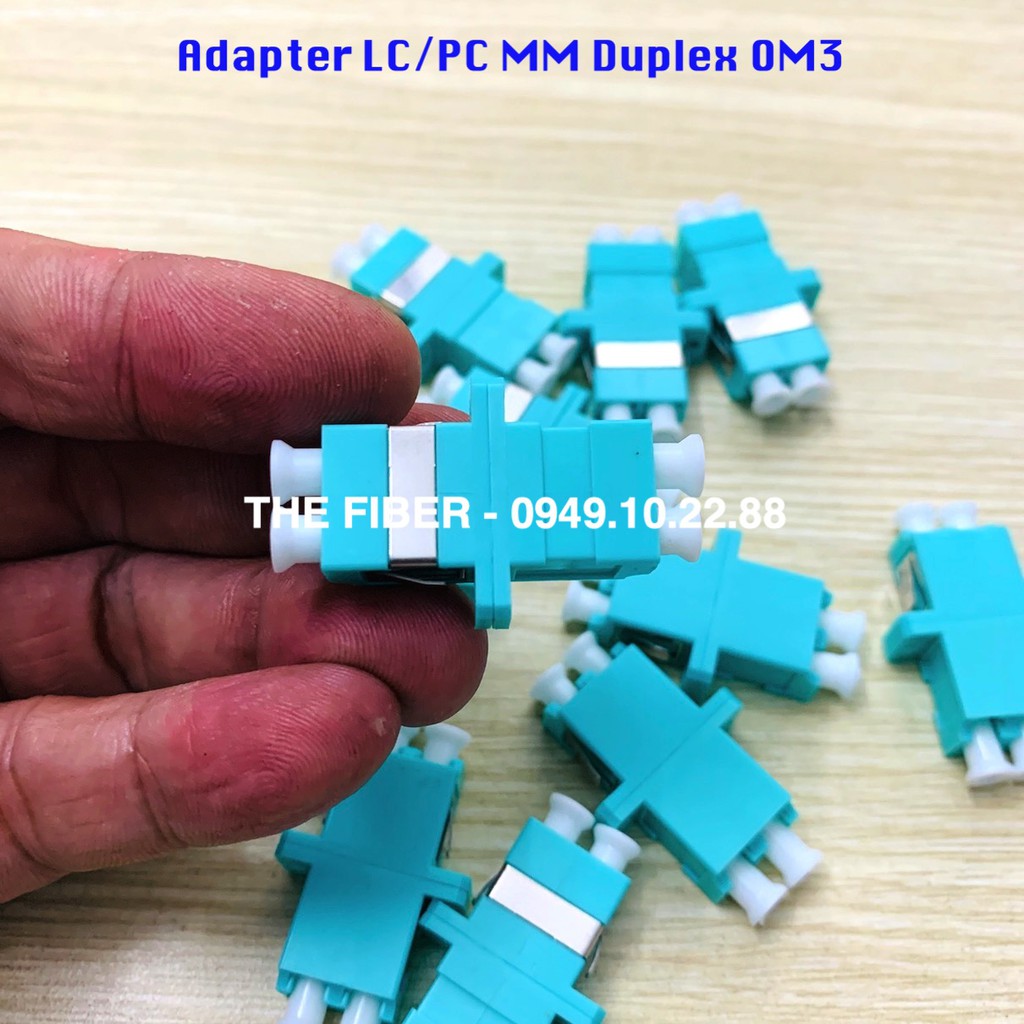 Adapter quang LC/PC MM Duplex OM3 (Bộ 6 hoặc 12 cái)