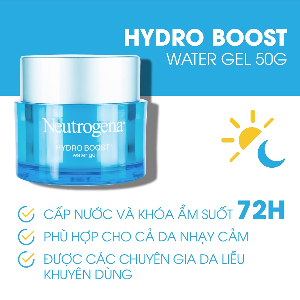 Kem dưỡng ẩm cấp nước da dầu Neutrogena Hydro Boost Water Gel 50g