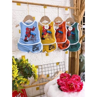 Bộ đũi cho bé trai sz 4kg - 9kg