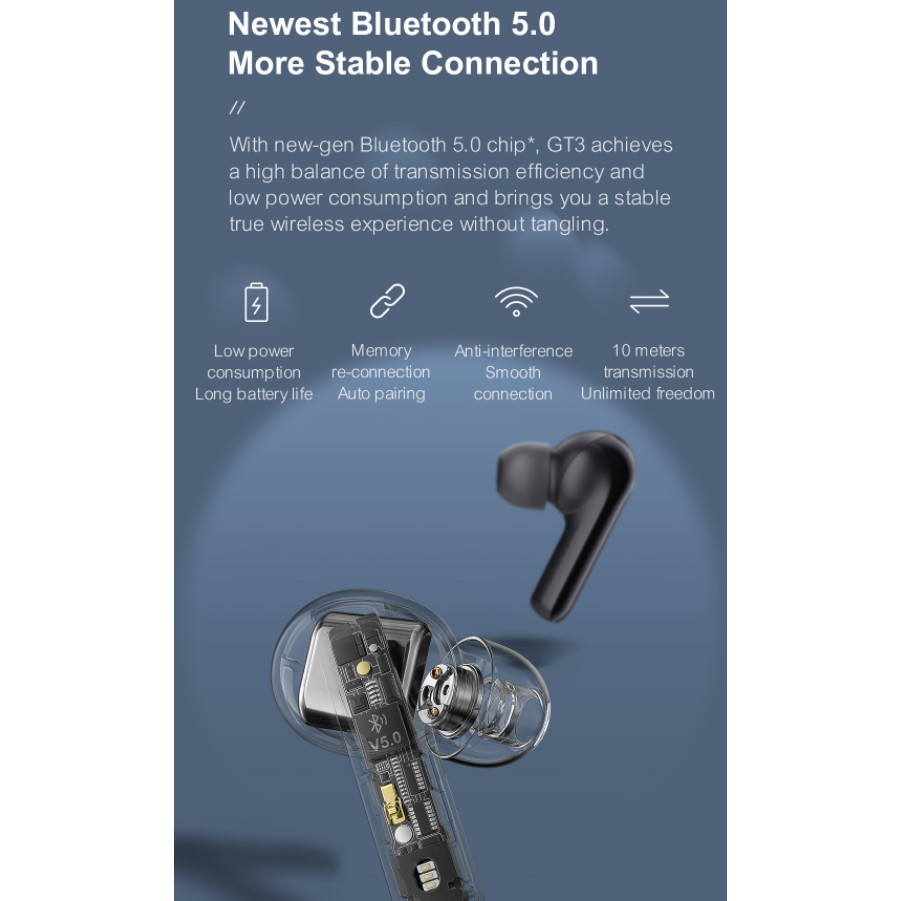 Tai Nghe True Wireless HAYLOU GT3 - Hàng Chính Hãng | BigBuy360 - bigbuy360.vn