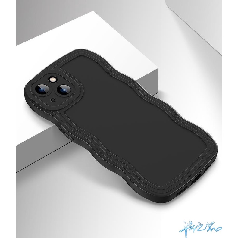 Ốp Điện Thoại Họa Tiết Sóng Biển Cho Oppo A3S A12E case A53 A31 A9 A5 2020 F11 Reno 7Z Reno 5