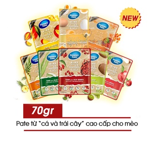 [HOT] Pate Snappy Tom Trái Cây Mix Cá Ngừ Cao Cấp 70g - Đủ 8 Vị