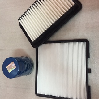 Combo Lọc dầu Lọc gió động cơ Lọc điều hoà Kia Morning