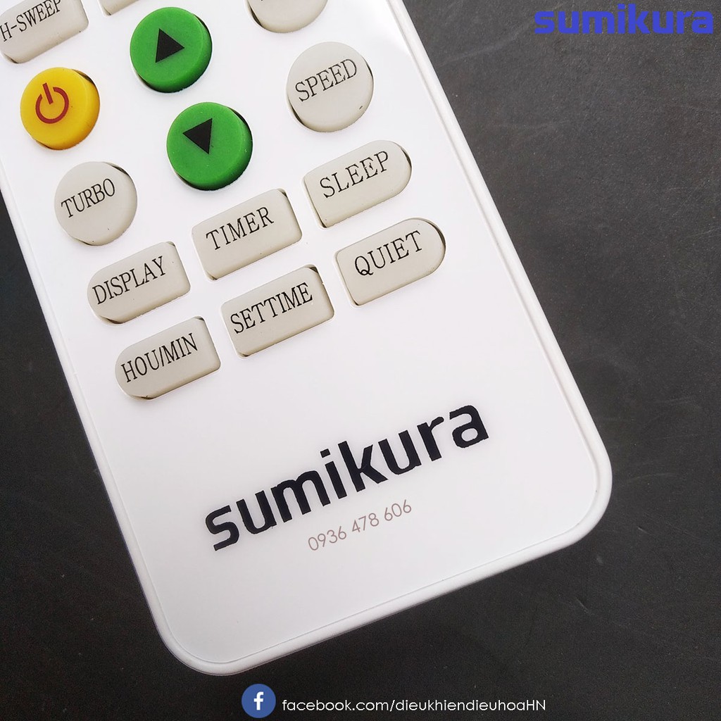 Điều khiển điều hòa SK Sumikura 2 chiều