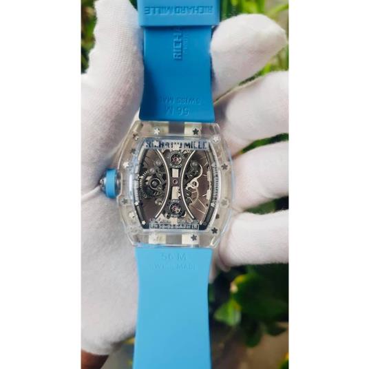 Đồng hồ nam Richard Mille RM 53-02 Tubilon Vỏ Sapphire Trong Suốt