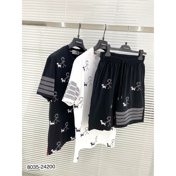 Bộ Quần Áo NamThom Cao Cấp Siêu Đẹp - Bộ Thể Thao Thom Nam Chó Cực Chất