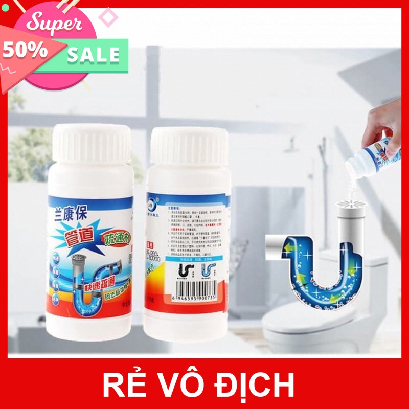 [Hot]-BỘT THÔNG TẮC CỐNG, BỘT TẨY LỒNG MÁY GIẶT