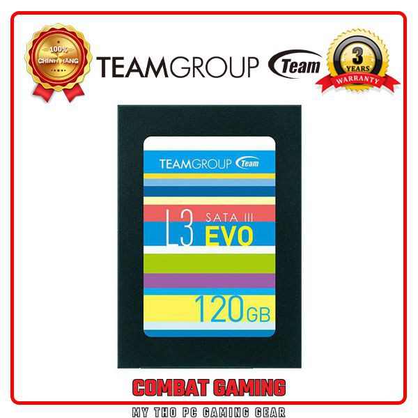 Ổ Cứng SSD TEAM L3 EVO 2.5″ 120GB SATA III 6Gb/s