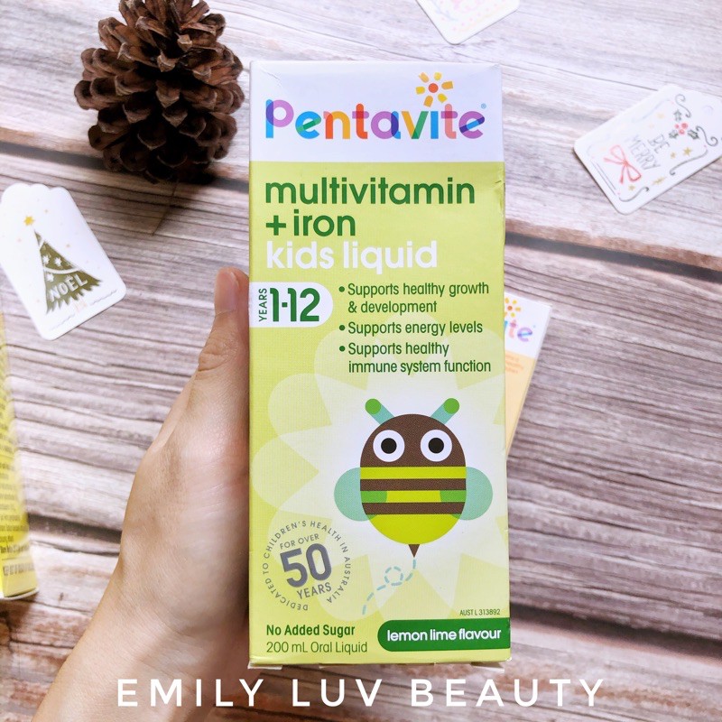 ⚡️Thanh lý date 11/2021⚡️Pentavite cho bé 1-12 tuổi 200ml