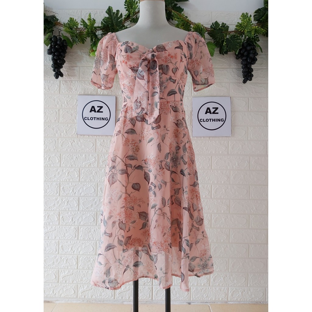 [Hình thật] Đầm voan hoa 2 lớp HÀNG CAO CẤP | BigBuy360 - bigbuy360.vn