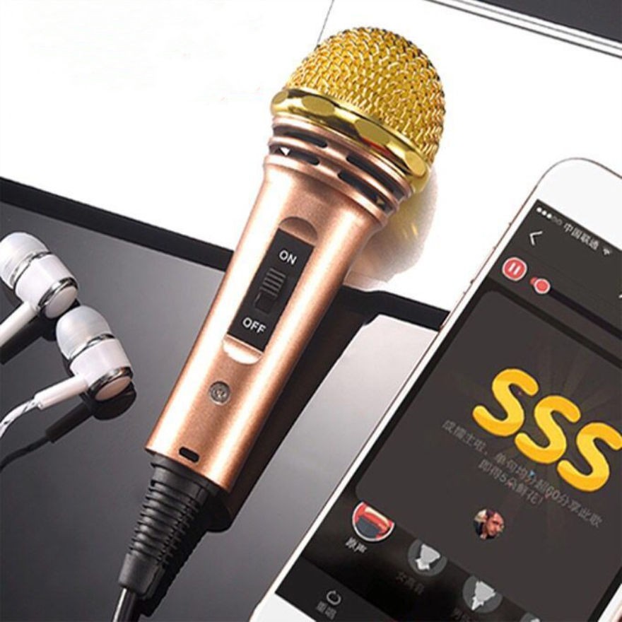 Micro Hát Karaoke Chuyên Dụng Cho Điện Thoại