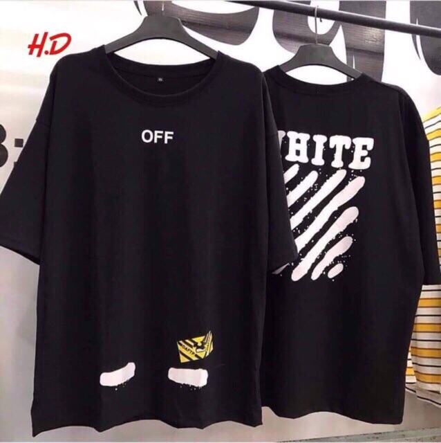 Áo phông nam Off White in trước sau HDA0719