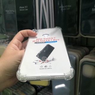 Ốp lưng Redmi Note 7 Note 7 Pro Chống Sốc Trong suốt