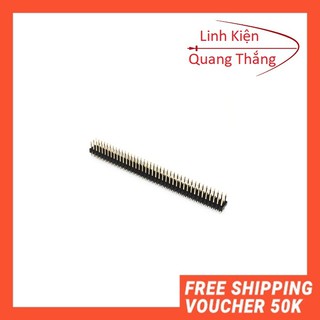Jump Đực Đôi 2x40P 2.54 ( Thẳng hoặc Cong) jump đực đôi