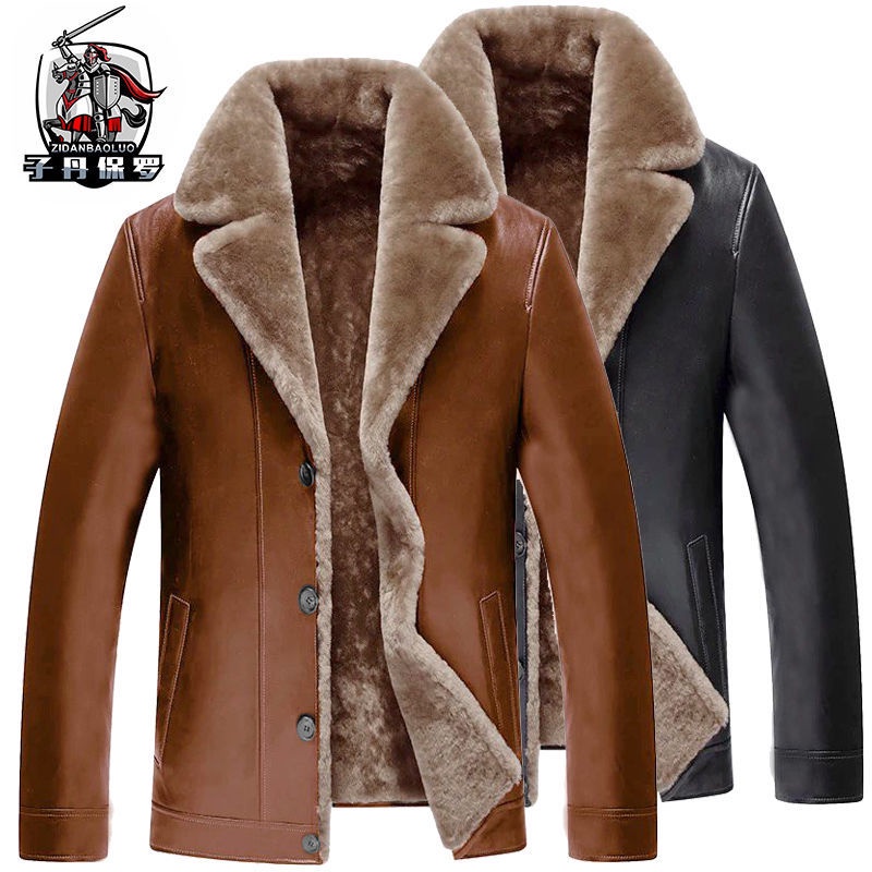 áo Khoác Da Lót Nhung Dày Dặn Thời Trang Mùa đông Cho Nam Giới áo Gió áo Khoác Thu đông áo Khoác Cotton áo Khoác Dàyáo Khoác ấm áo Khoác Thông Thường, Cùng Với áo Cỡ Lớn