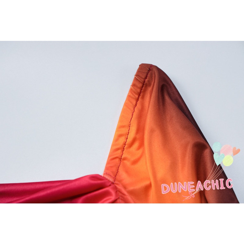 Set Áo Thun Lửng Tay Dài Nhuộm Màu Phối Chân Váy Xếp Ly Lưng Cao Thời Trang 2 Món Phong Cách Trẻ Trung Cho Nữ