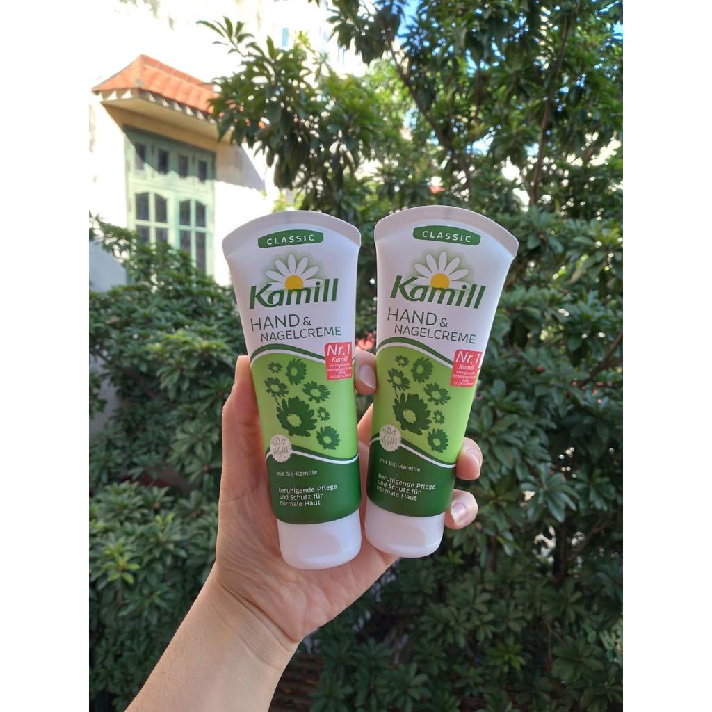 Kem Dưỡng Da Tay Kamill Hand Nagelcreme Chiết Xuất Hoa Cúc/Lô Hội Nội Địa Đức