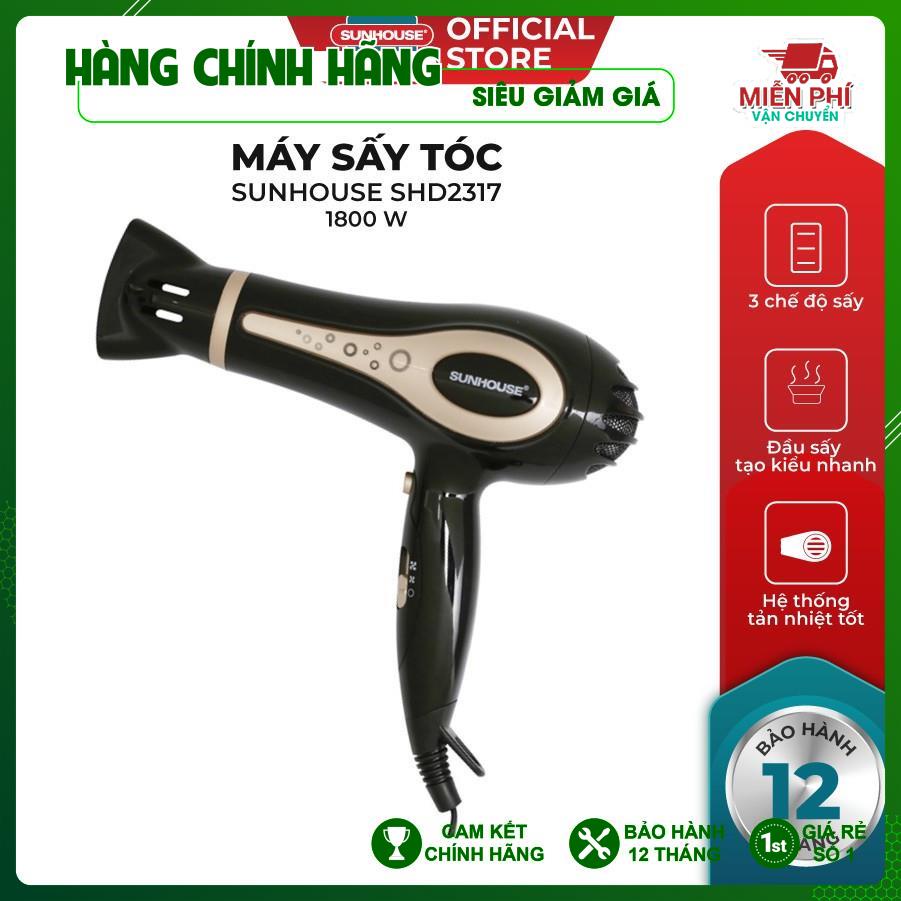 Máy sấy tóc Sunhouse SHD2317 (Đen)